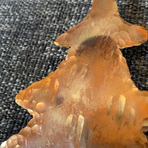 Copper Holiday Tree Brooch - Picture 2 of 4